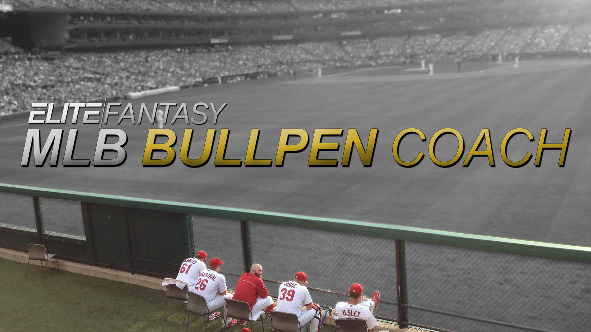 MLB Bullpen Coach Logo