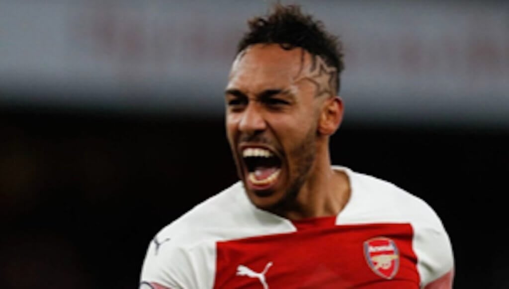 Aubameyang Celebrating