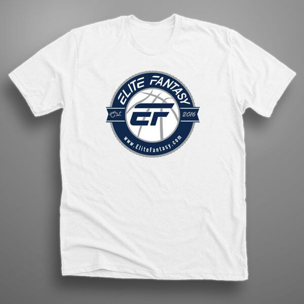 white basketball t shirt